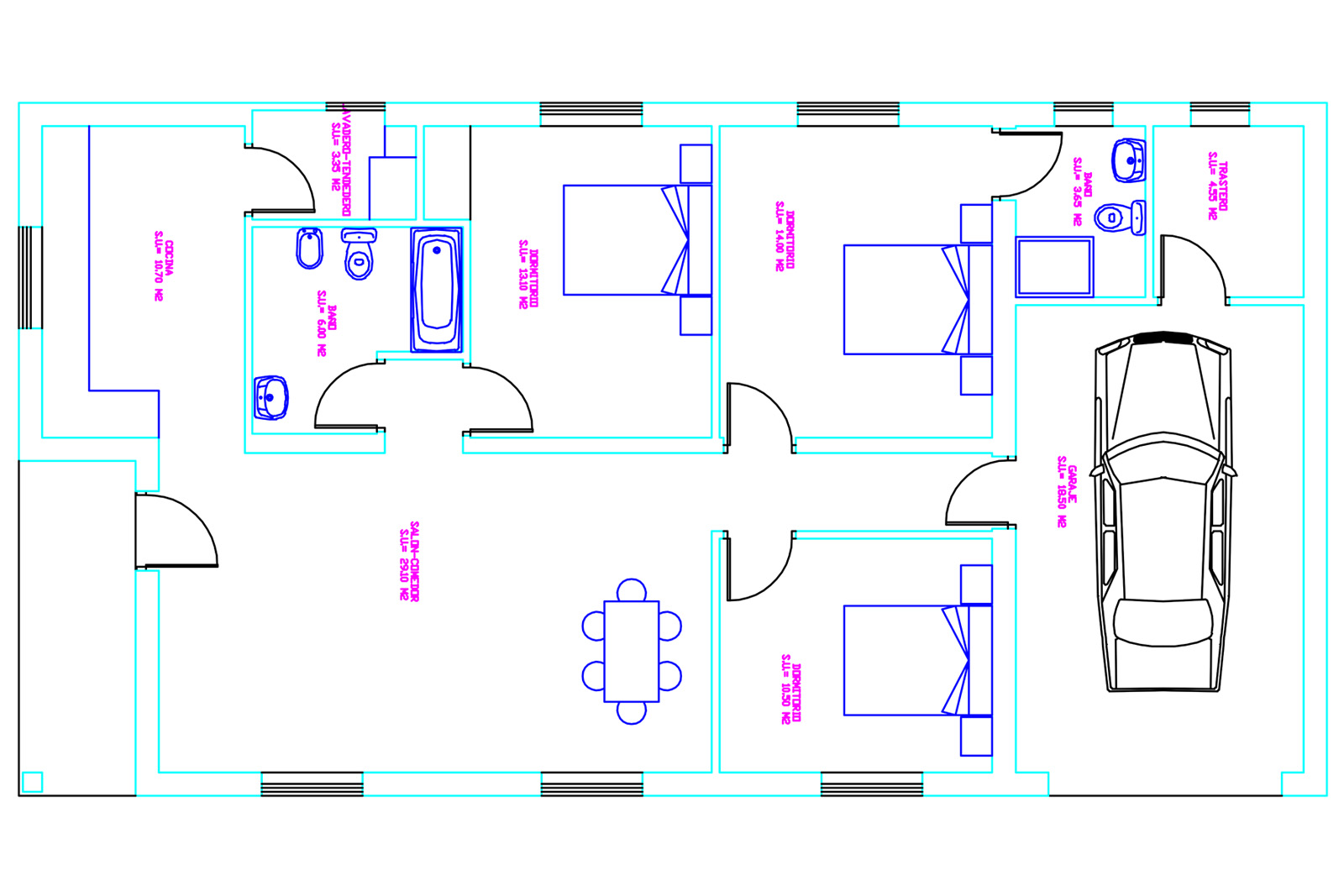 Parcelas y Casas – Casa de piedra 3 dormitorios con garaje y parcela